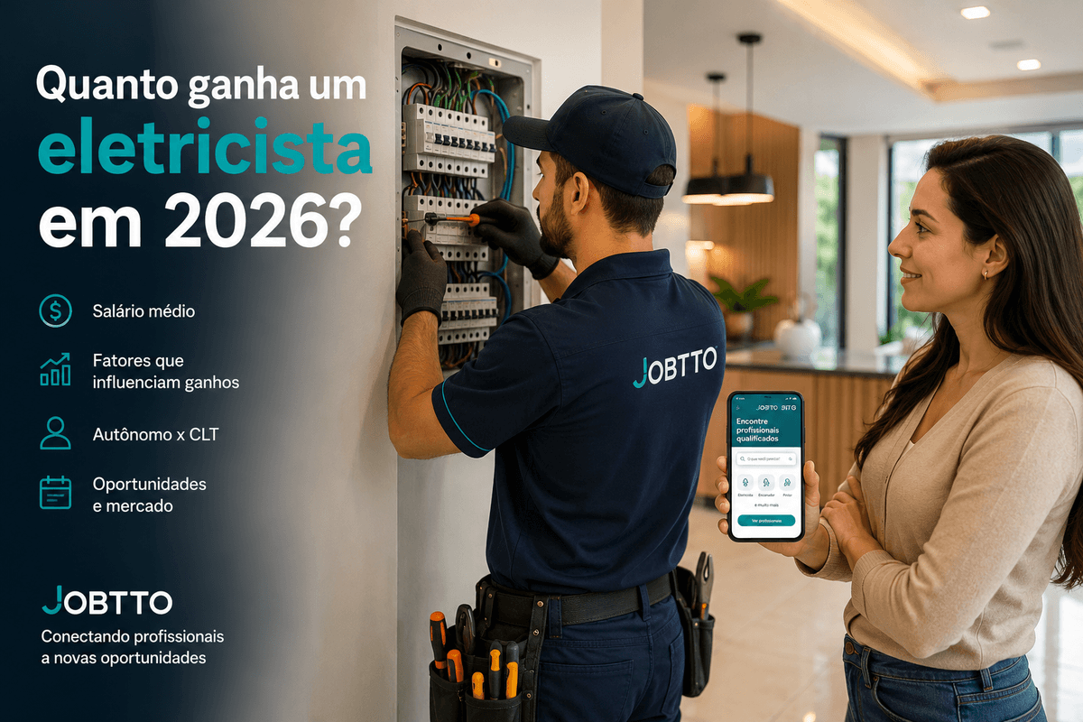 Quanto ganha um eletricista em 2026? Salário, mercado e oportunidades