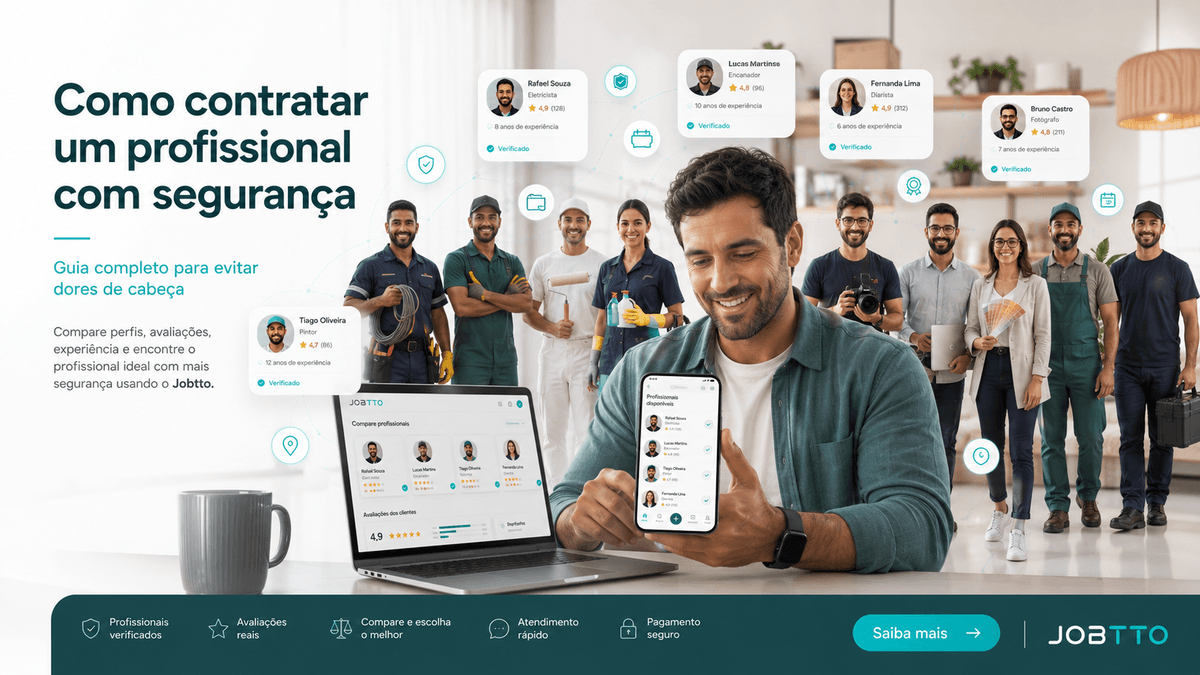 Como contratar um profissional com segurança: guia completo para evitar dores de cabeça